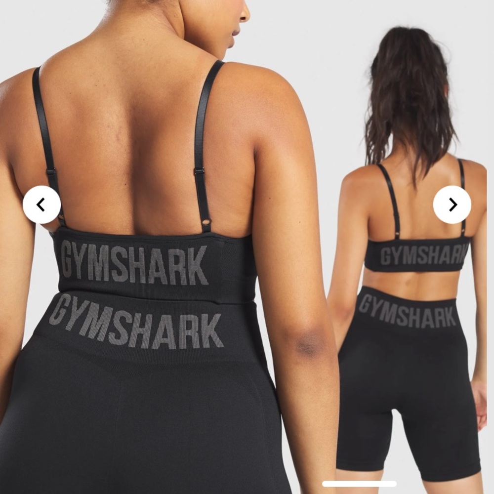 gymshark flex strappy sports bra